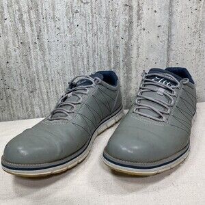 Skechers Go Golf Elite Leather Golf Shoes Men’s Size 12.5 Gray Navy 53530CCNV